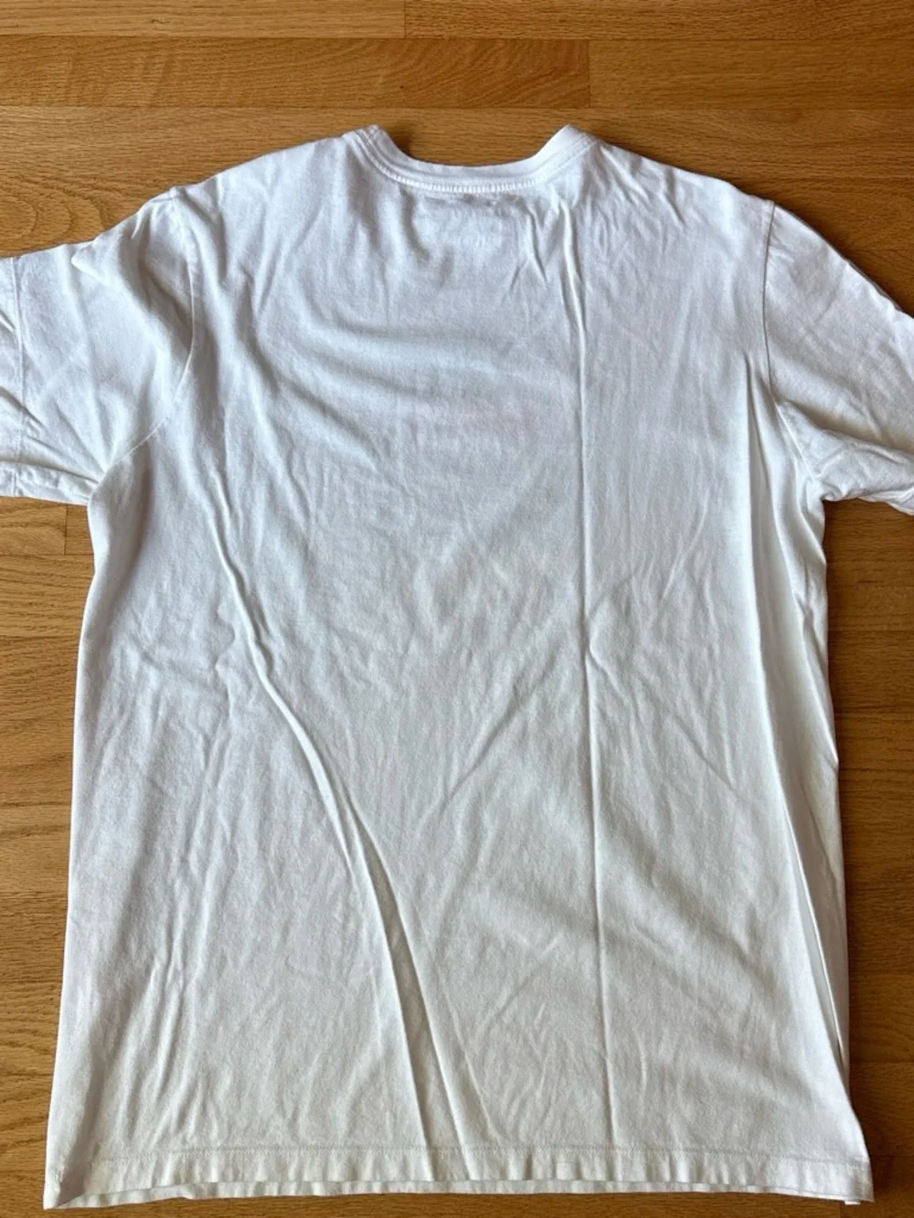 Nike White Tee with Gray Logo